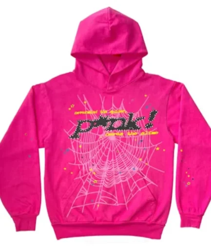 Spider Worldwide P*NK Hooded Sweatshirt Pink