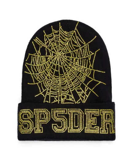 Sp5der Web Beanie Black