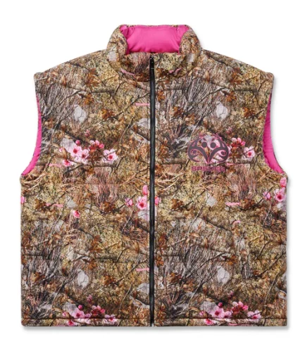 Sp5der Real Tree Puffer Vest