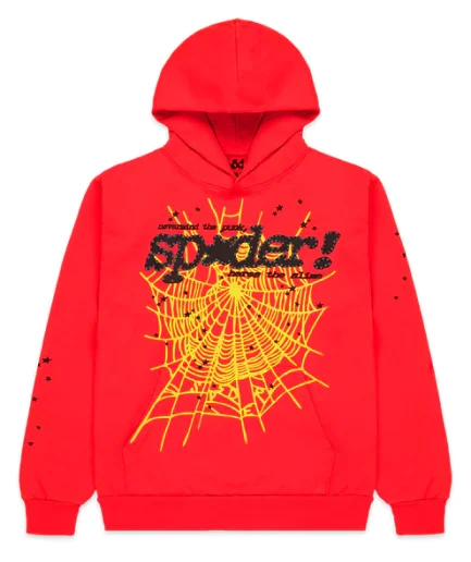 P*Nk V2 Spider Hoodie Red