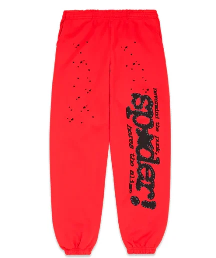 P*Nk V2 Spider Sweatpant Red