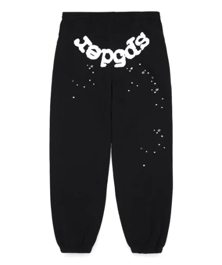 Sp5der Black Og Web Sweatpants