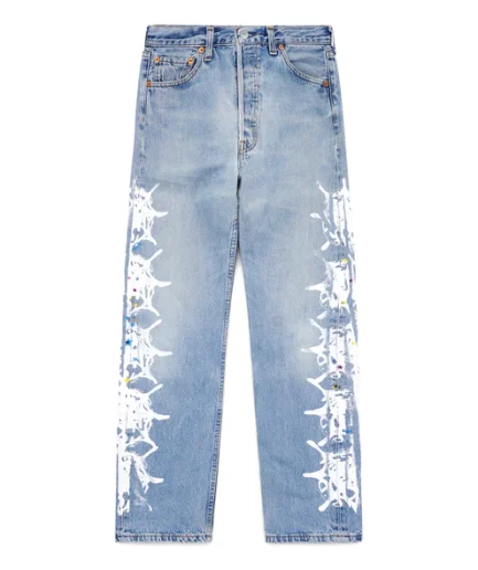 Sp5der Vintage Web Denim Pants