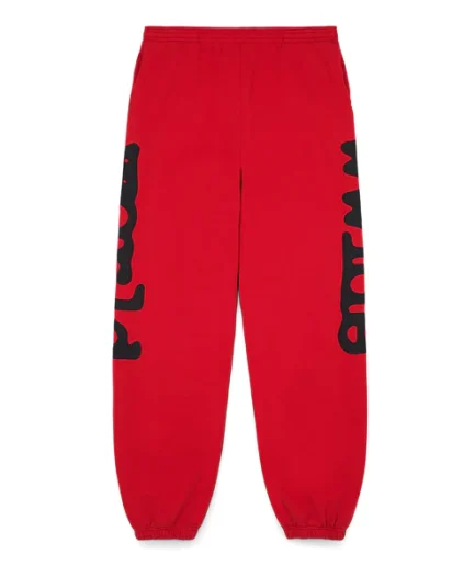 Sp5der Red Beluga Sweatpants