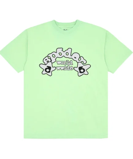 Sp5der Slime Green Worldwide Tee