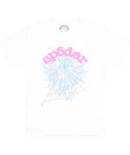 Sp5der White Og Web Baby Tee