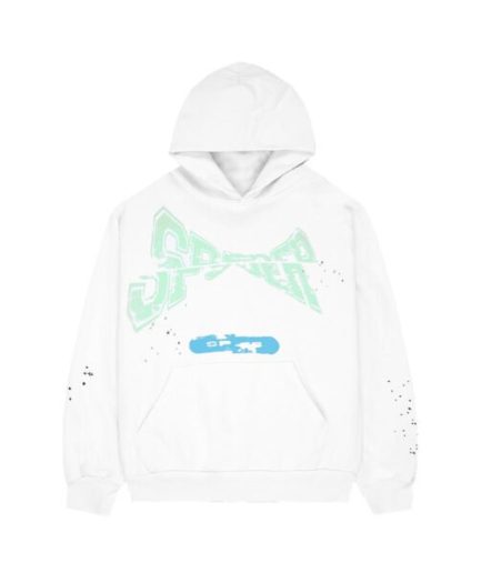 Sp5der Adult Hoodie – White