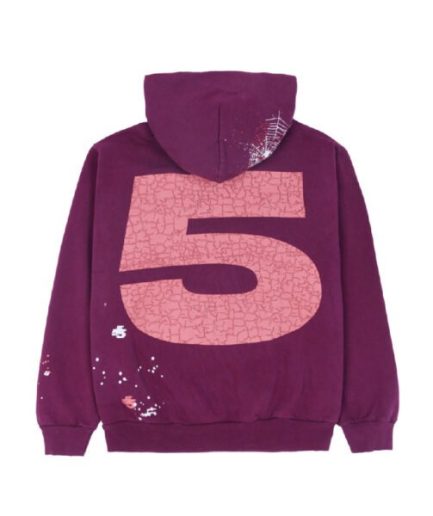 Sp5der Nocturnal Highway Hoodie – Purple