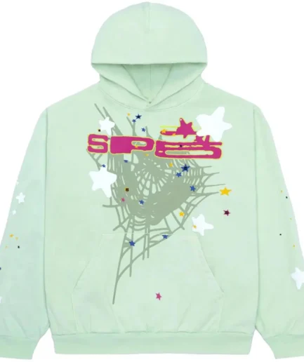 Sp5der SP5 Mint Hoodie Mint