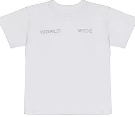 Sp5der Wide T-shirt White