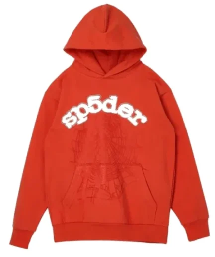 Spider Worldwide Websuit Hooded Sweatshirt Orange