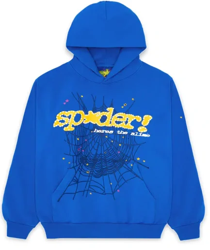 Blue Spider Hoodie