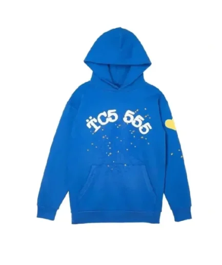 TC5 sp5der Hoodie – Blue