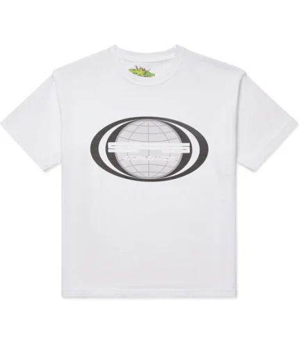 Sp5der Jumbo Globe White Tee