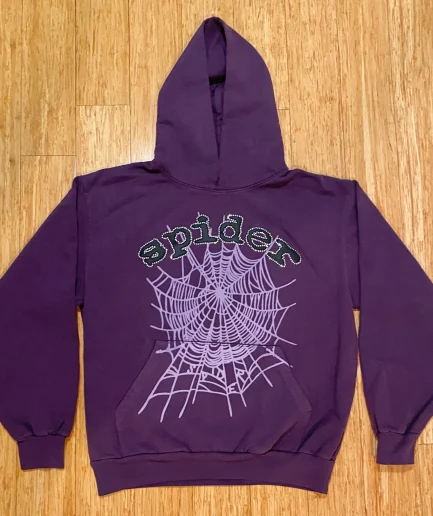 Purple Sp5der Hoodie